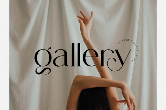 Gallery Modern Ligature Font